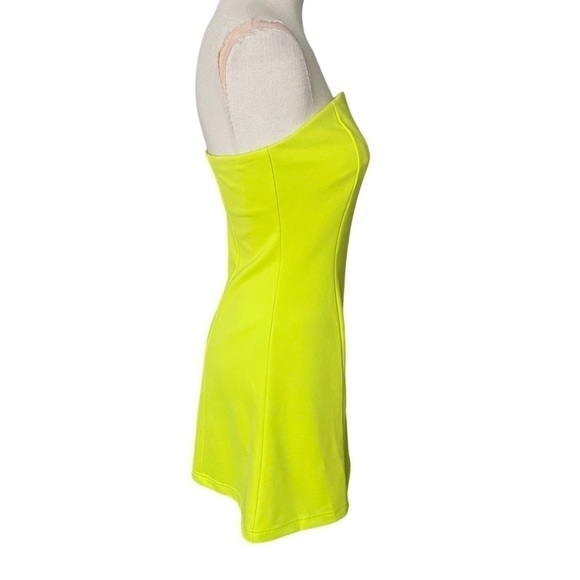 New Miscreants London Cupid Mini Split Dress & Gloves - Green UK 10 NWOT - Picture 8 of 15